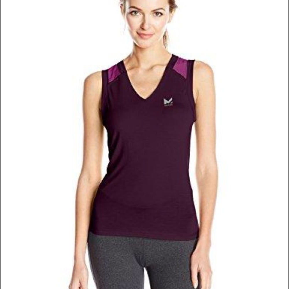 🔴 Mission Vaporactive Tank Top Purple NWT medium